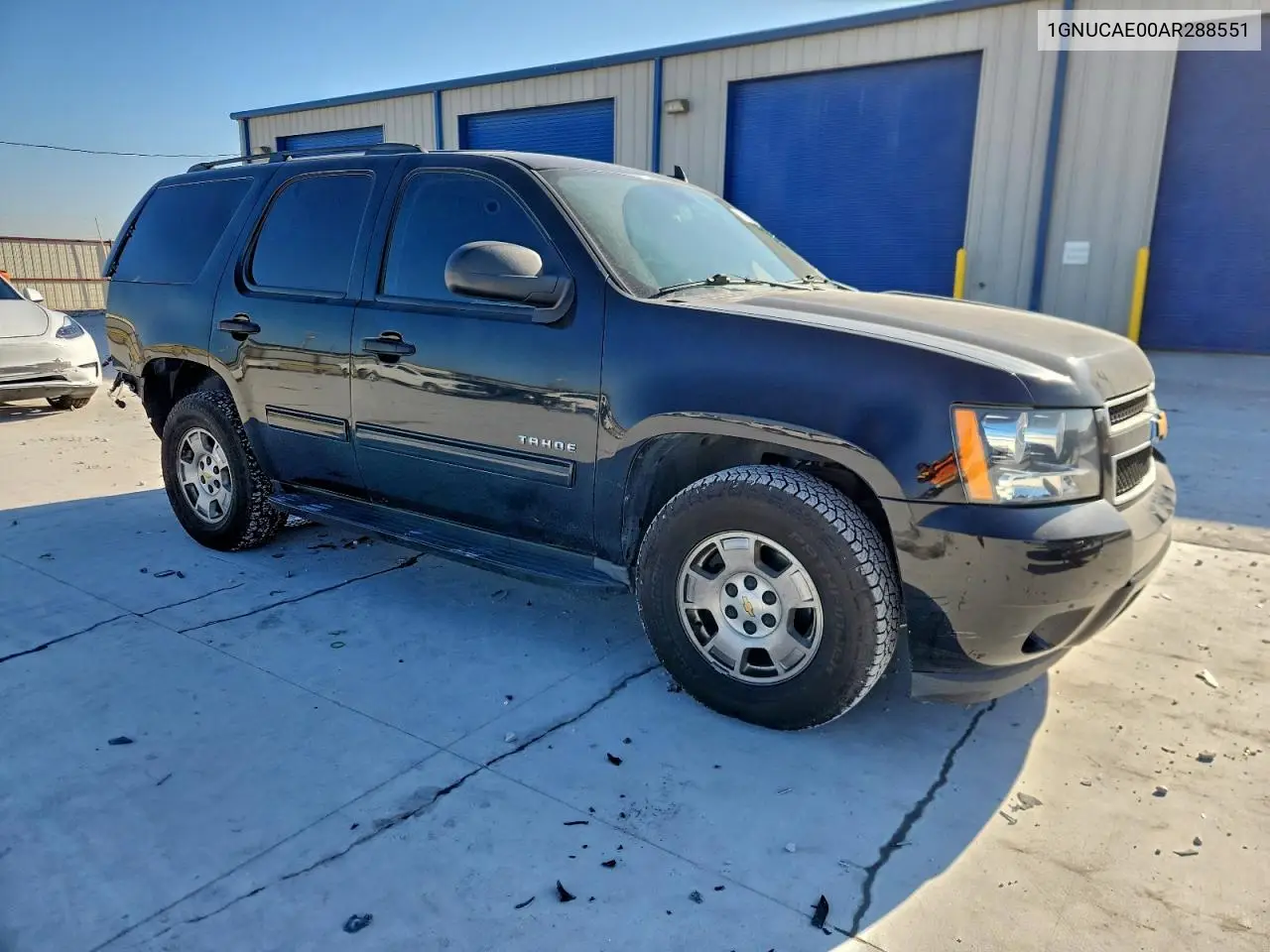 1GNUCAE00AR288551 2010 Chevrolet Tahoe C1500 Ls