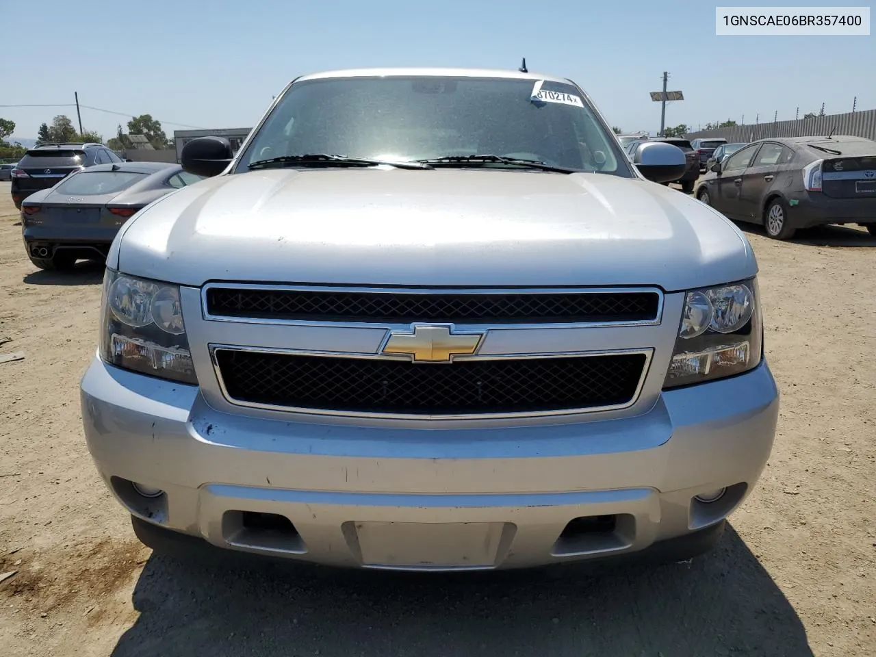 1GNSCAE06BR357400 2011 Chevrolet Tahoe C1500 Ls