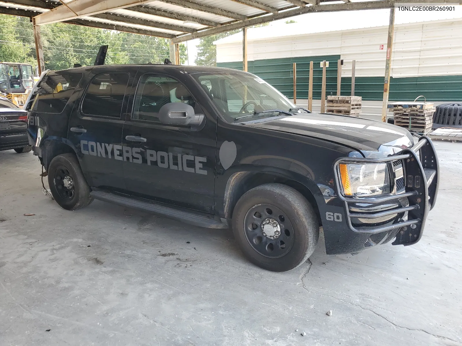 2011 Chevrolet Tahoe Police VIN: 1GNLC2E00BR260901 Lot: 63127454