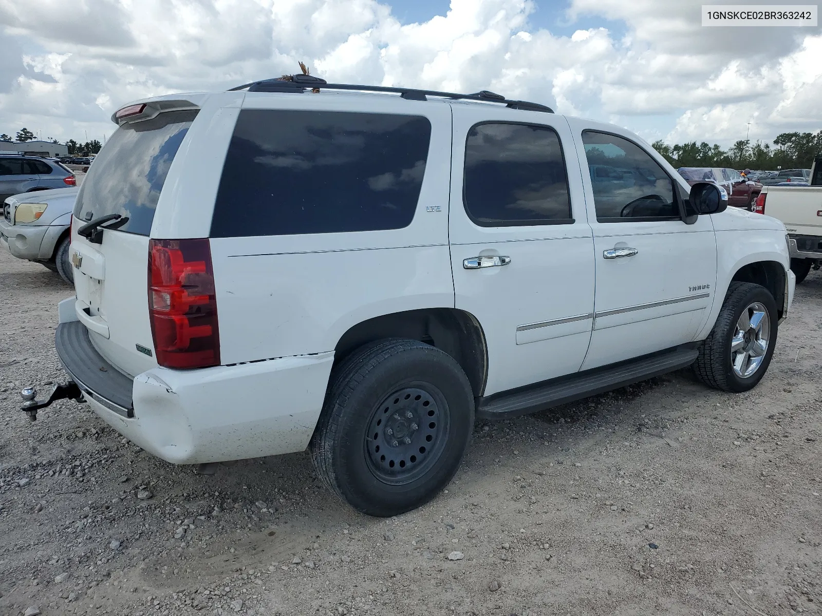 2011 Chevrolet Tahoe K1500 Ltz VIN: 1GNSKCE02BR363242 Lot: 63619324