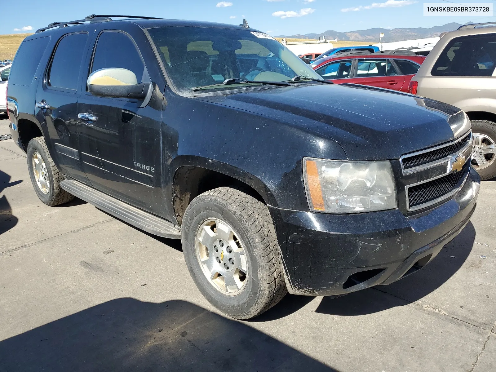 2011 Chevrolet Tahoe K1500 Lt VIN: 1GNSKBE09BR373728 Lot: 64296294