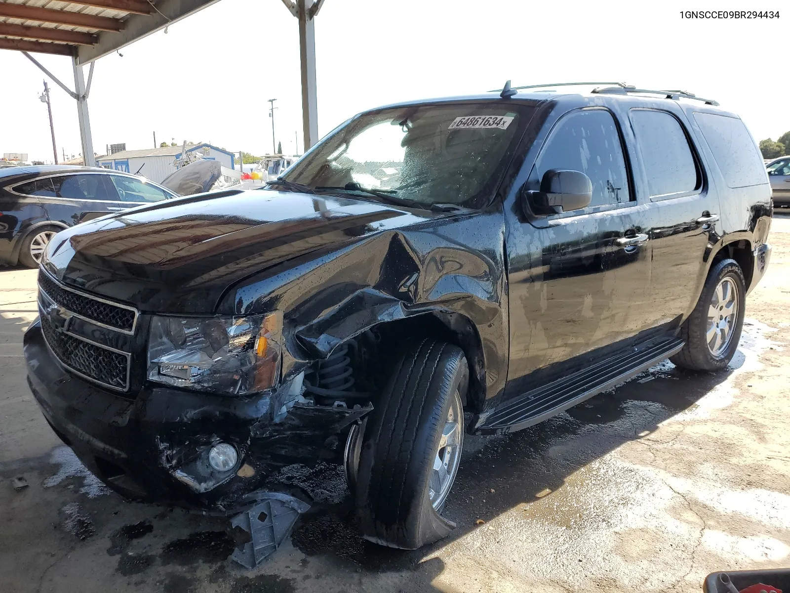 2011 Chevrolet Tahoe C1500 Ltz VIN: 1GNSCCE09BR294434 Lot: 64861634