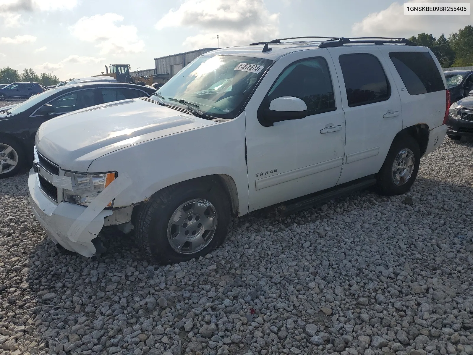 2011 Chevrolet Tahoe K1500 Lt VIN: 1GNSKBE09BR255405 Lot: 64876624