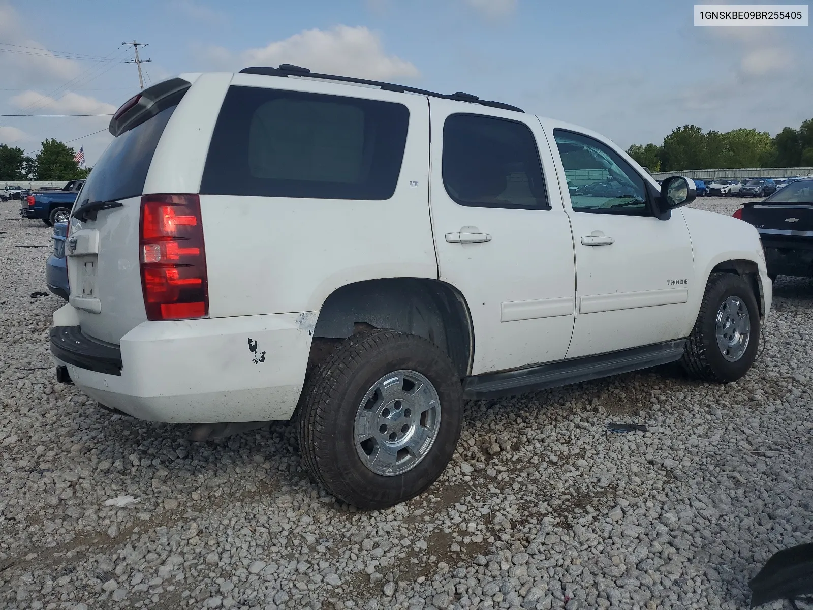 2011 Chevrolet Tahoe K1500 Lt VIN: 1GNSKBE09BR255405 Lot: 64876624