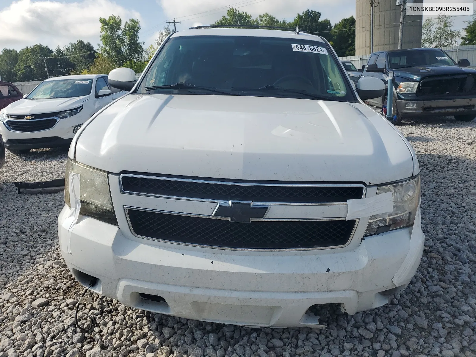 2011 Chevrolet Tahoe K1500 Lt VIN: 1GNSKBE09BR255405 Lot: 64876624