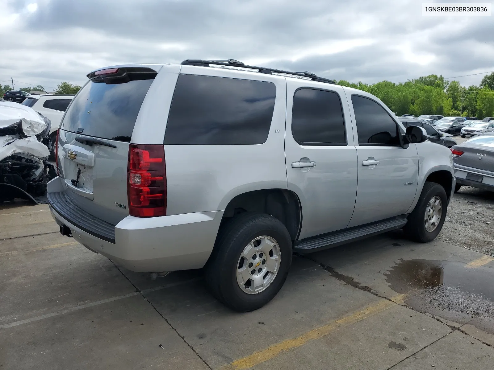 2011 Chevrolet Tahoe K1500 Lt VIN: 1GNSKBE03BR303836 Lot: 65628994