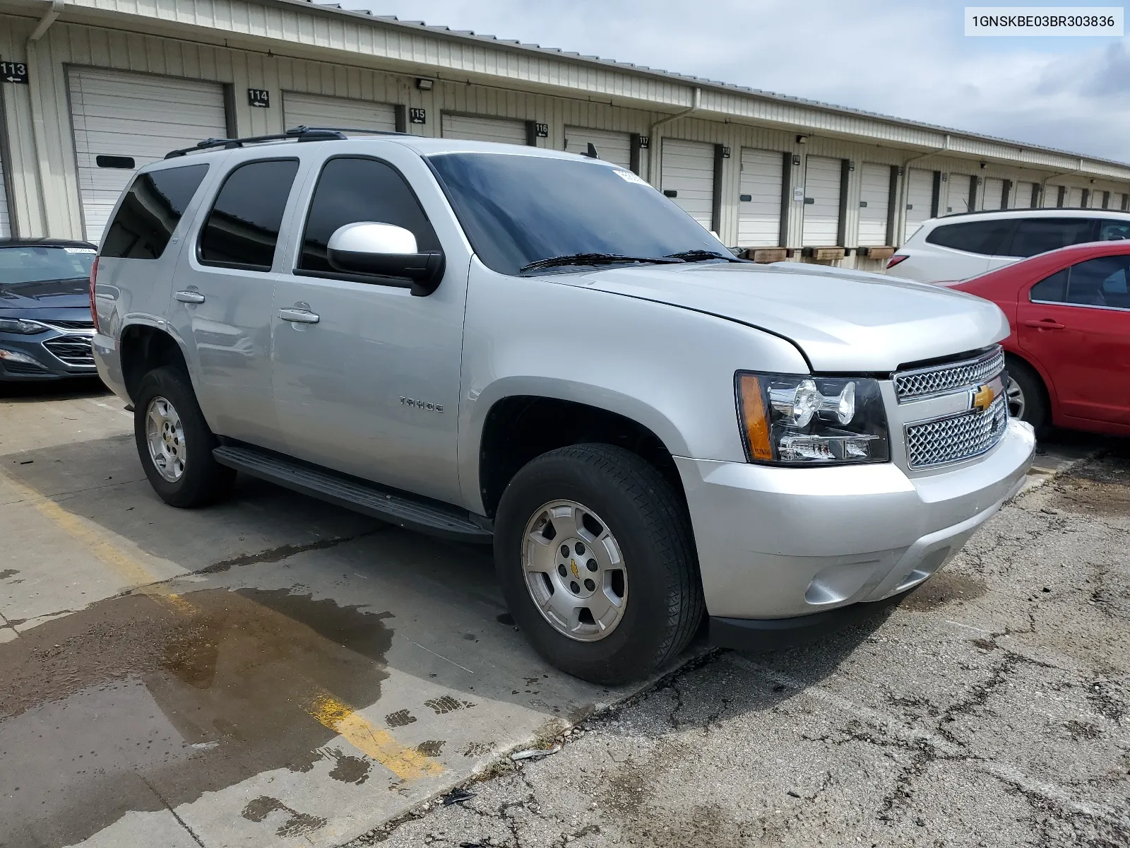 2011 Chevrolet Tahoe K1500 Lt VIN: 1GNSKBE03BR303836 Lot: 65628994