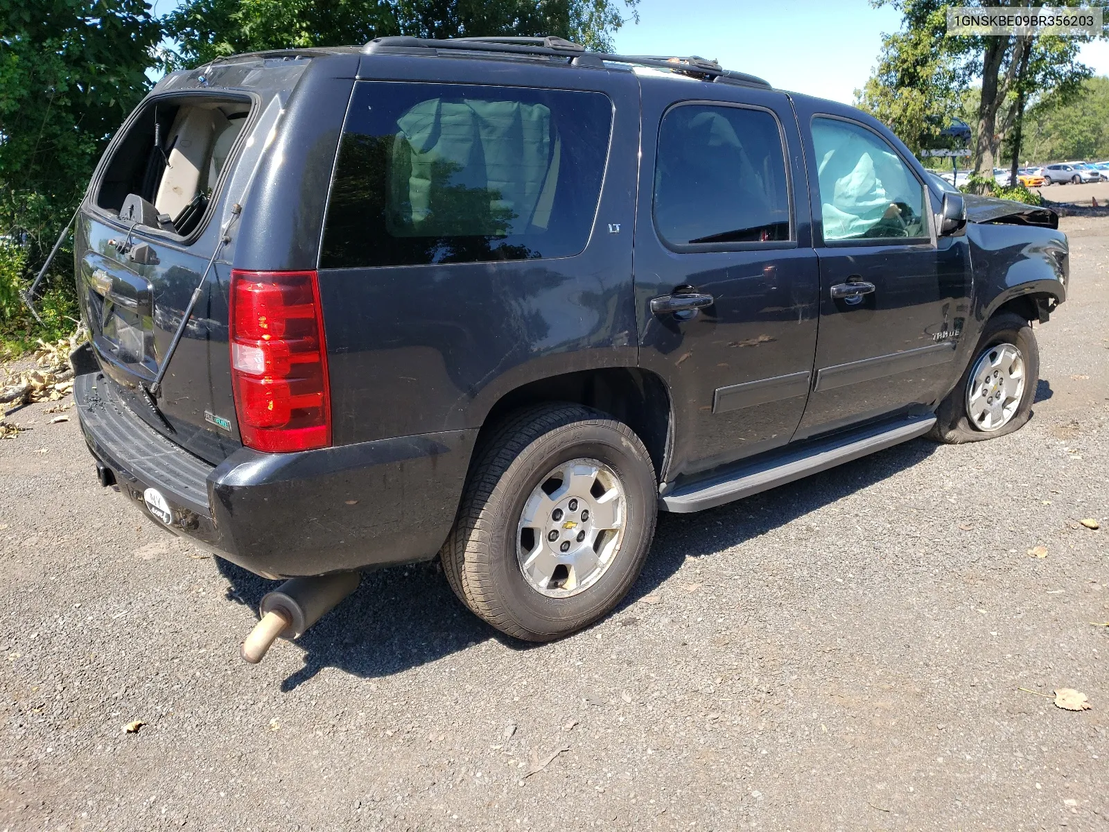 2011 Chevrolet Tahoe K1500 Lt VIN: 1GNSKBE09BR356203 Lot: 66394844