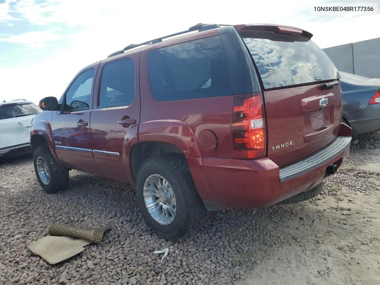 2011 Chevrolet Tahoe K1500 Lt VIN: 1GNSKBE04BR177356 Lot: 69097374