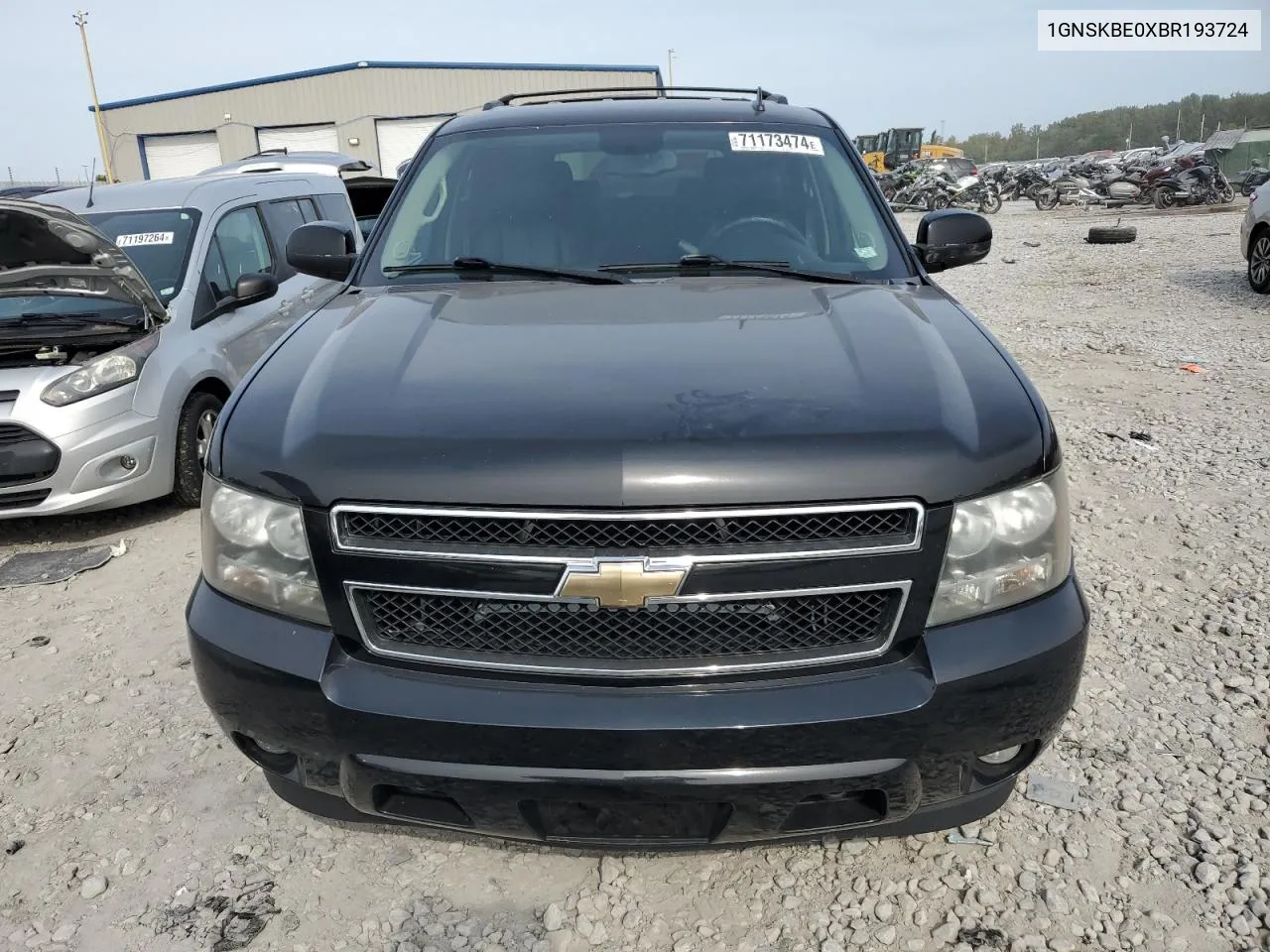 2011 Chevrolet Tahoe K1500 Lt VIN: 1GNSKBE0XBR193724 Lot: 71173474