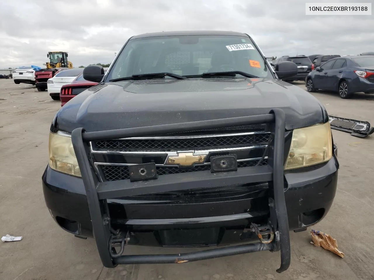 2011 Chevrolet Tahoe Police VIN: 1GNLC2E0XBR193188 Lot: 71301734