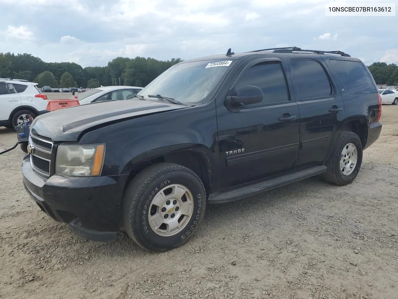 2011 Chevrolet Tahoe C1500 Lt VIN: 1GNSCBE07BR163612 Lot: 72933884