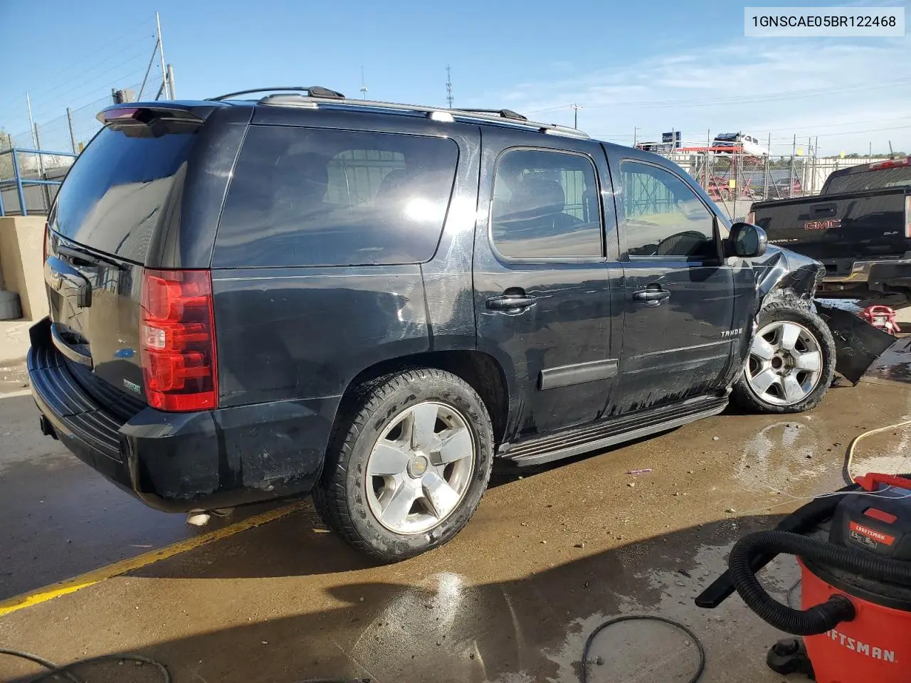 1GNSCAE05BR122468 2011 Chevrolet Tahoe C1500 Ls