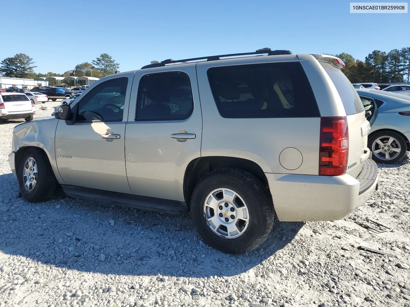 2011 Chevrolet Tahoe C1500 Ls VIN: 1GNSCAE01BR259908 Lot: 74967003