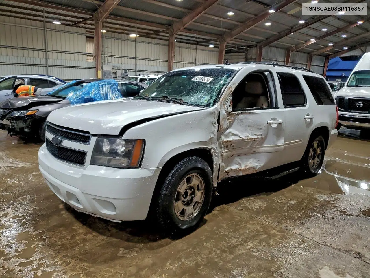 1GNSCAE08BR116857 2011 Chevrolet Tahoe C1500 Ls