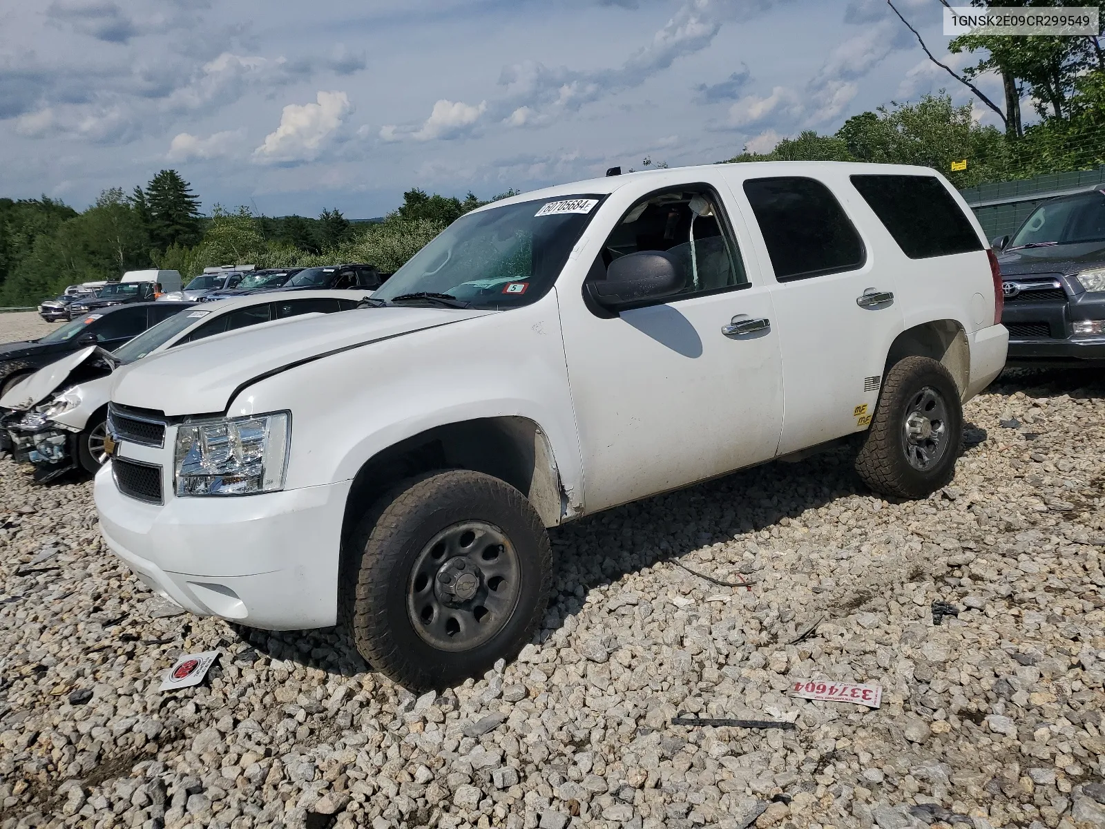 2012 Chevrolet Tahoe Special VIN: 1GNSK2E09CR299549 Lot: 60705684