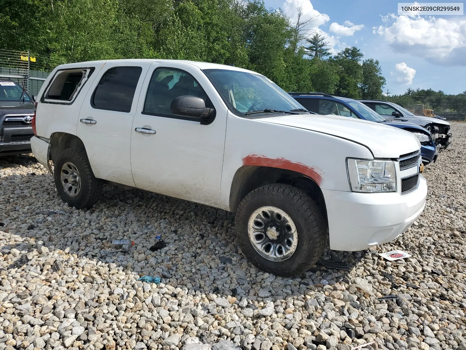 2012 Chevrolet Tahoe Special VIN: 1GNSK2E09CR299549 Lot: 60705684