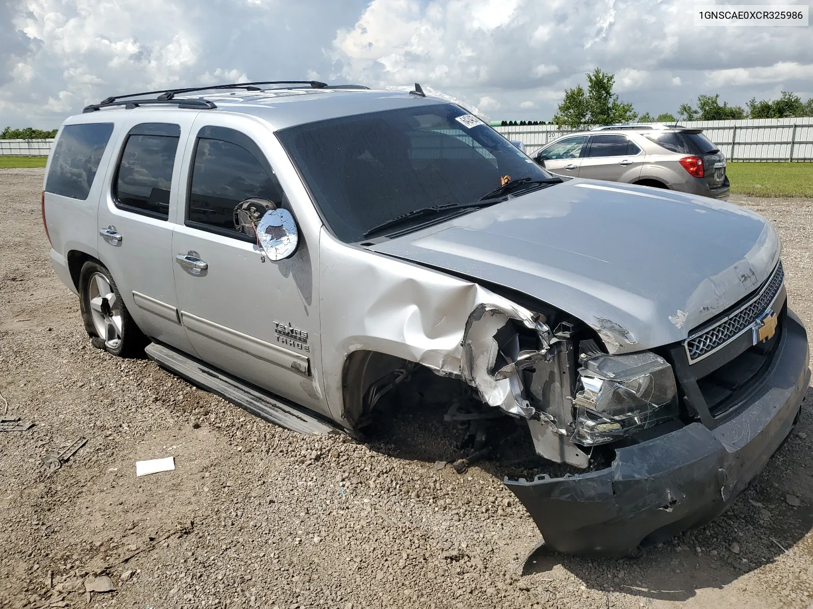 2012 Chevrolet Tahoe C1500 Ls VIN: 1GNSCAE0XCR325986 Lot: 64242314