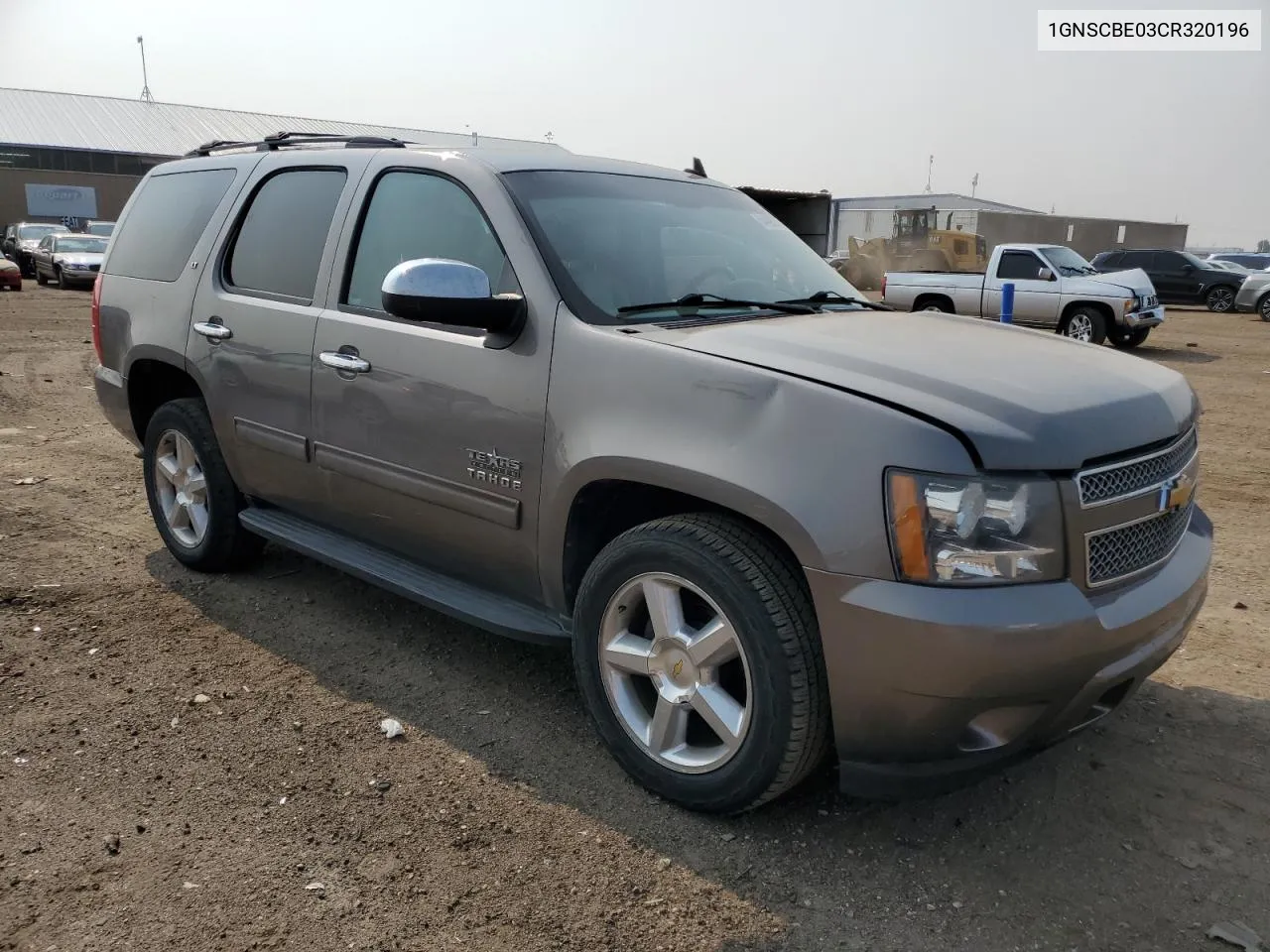 2012 Chevrolet Tahoe C1500 Lt VIN: 1GNSCBE03CR320196 Lot: 64426374