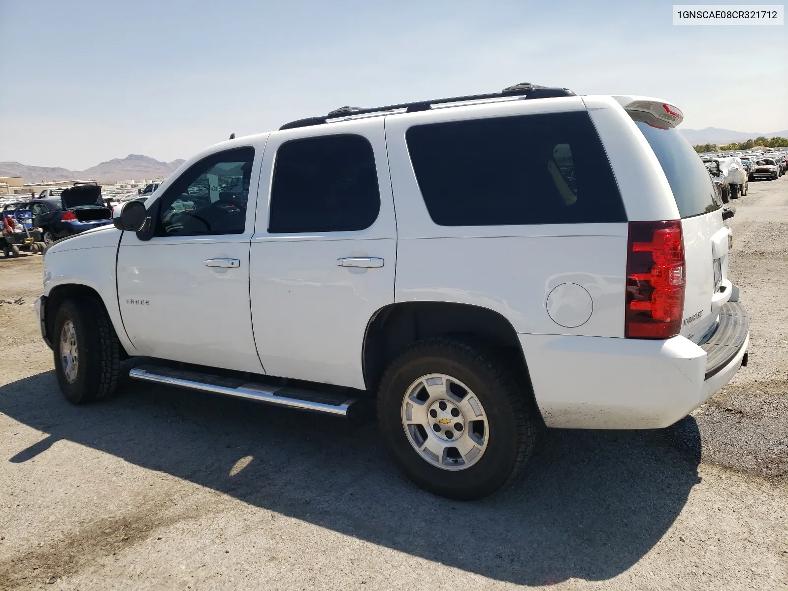 2012 Chevrolet Tahoe C1500 Ls VIN: 1GNSCAE08CR321712 Lot: 65537774