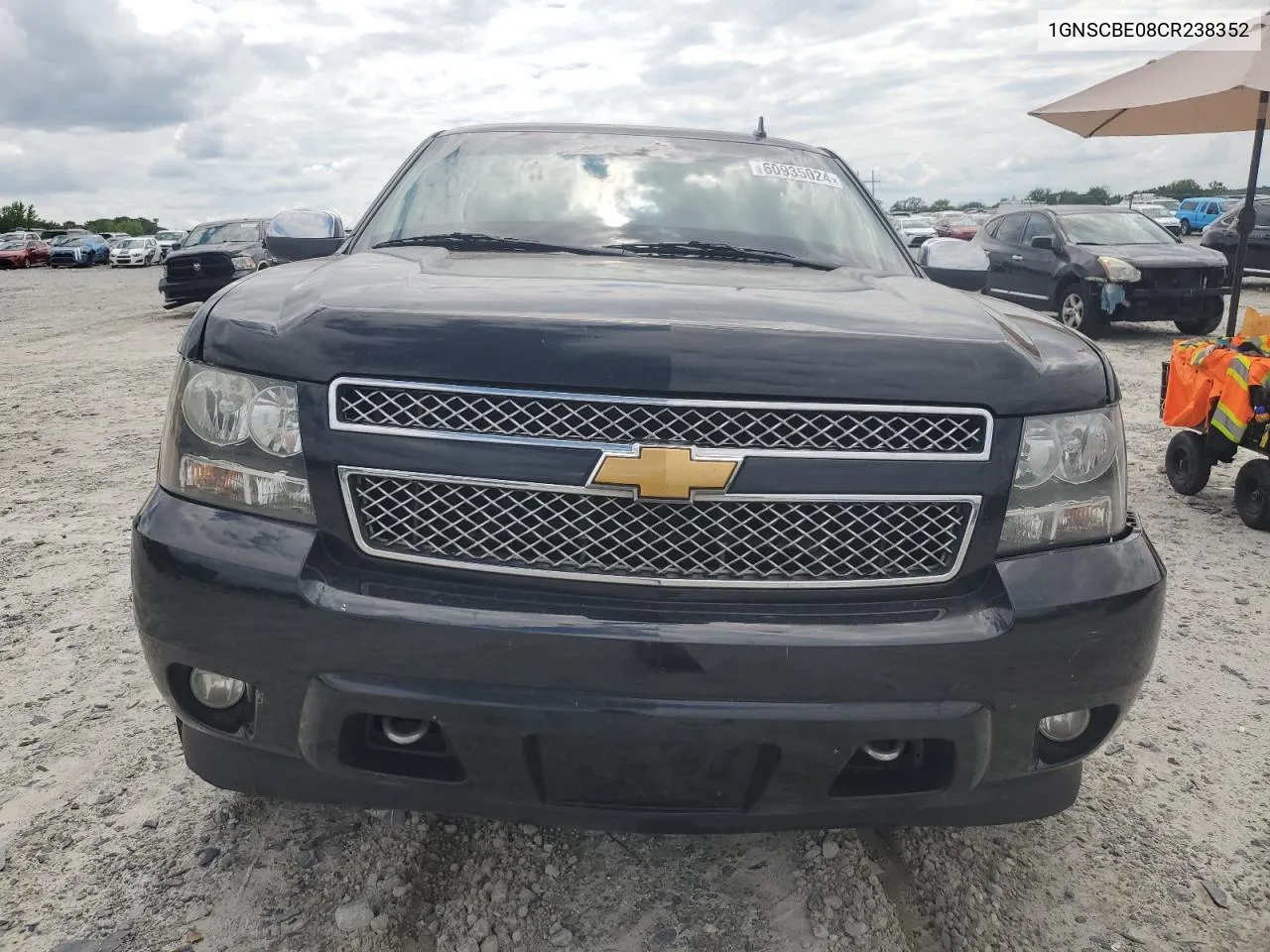 1GNSCBE08CR238352 2012 Chevrolet Tahoe C1500 Lt