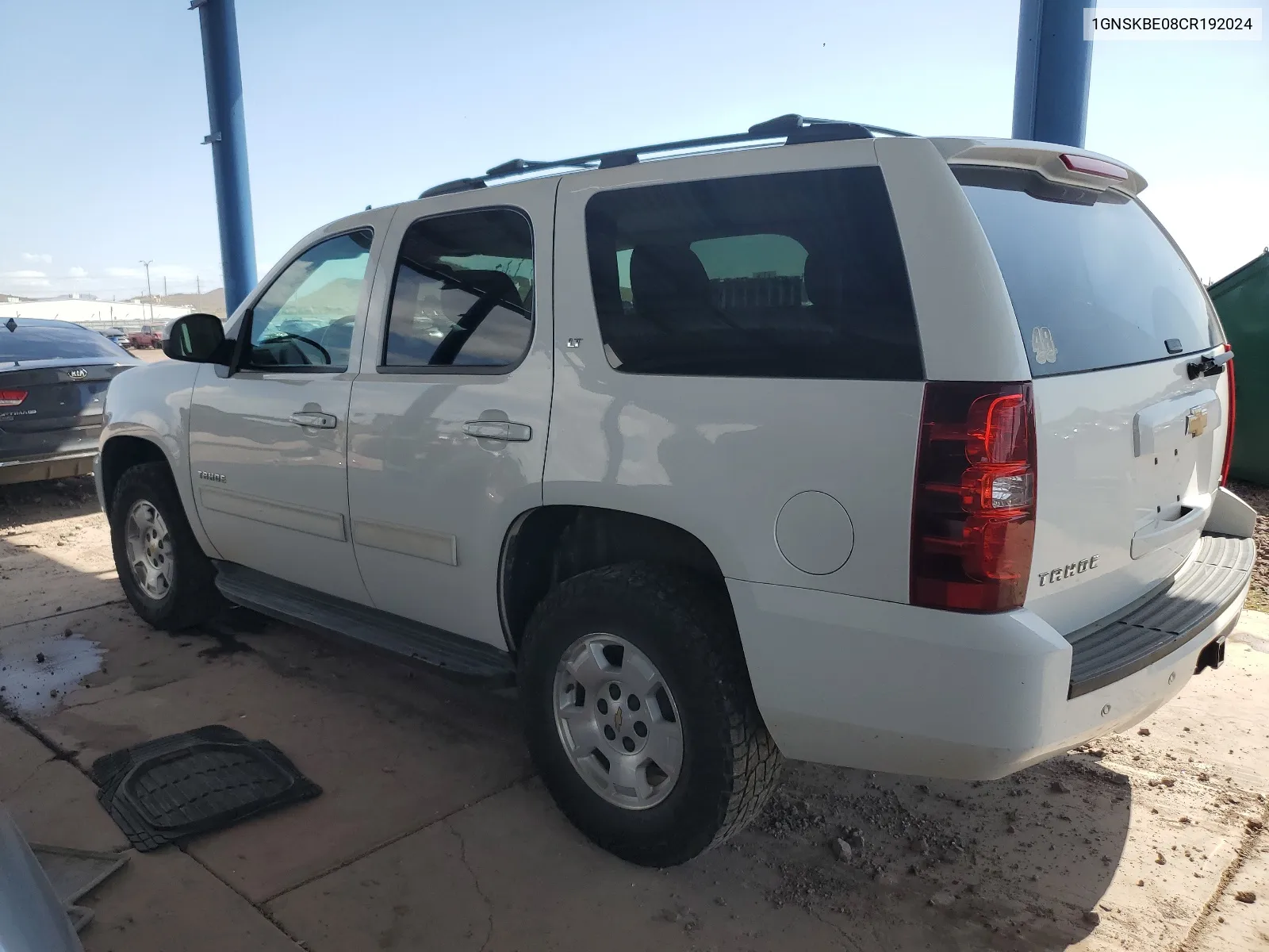 1GNSKBE08CR192024 2012 Chevrolet Tahoe K1500 Lt