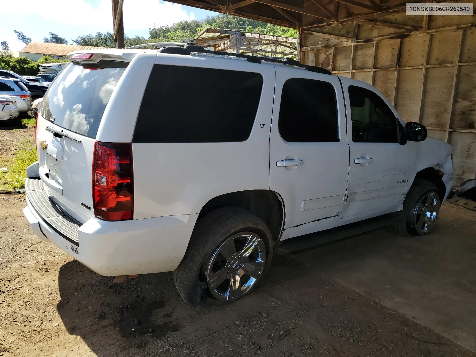 1GNSKBE06CR269540 2012 Chevrolet Tahoe K1500 Lt