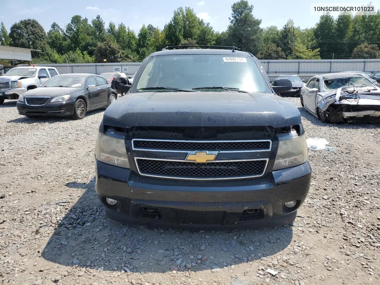 1GNSCBE06CR101023 2012 Chevrolet Tahoe C1500 Lt