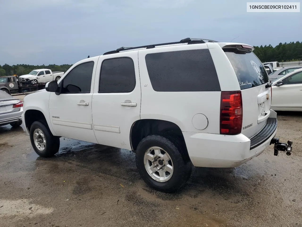 2012 Chevrolet Tahoe C1500 Lt VIN: 1GNSCBE09CR102411 Lot: 67274134