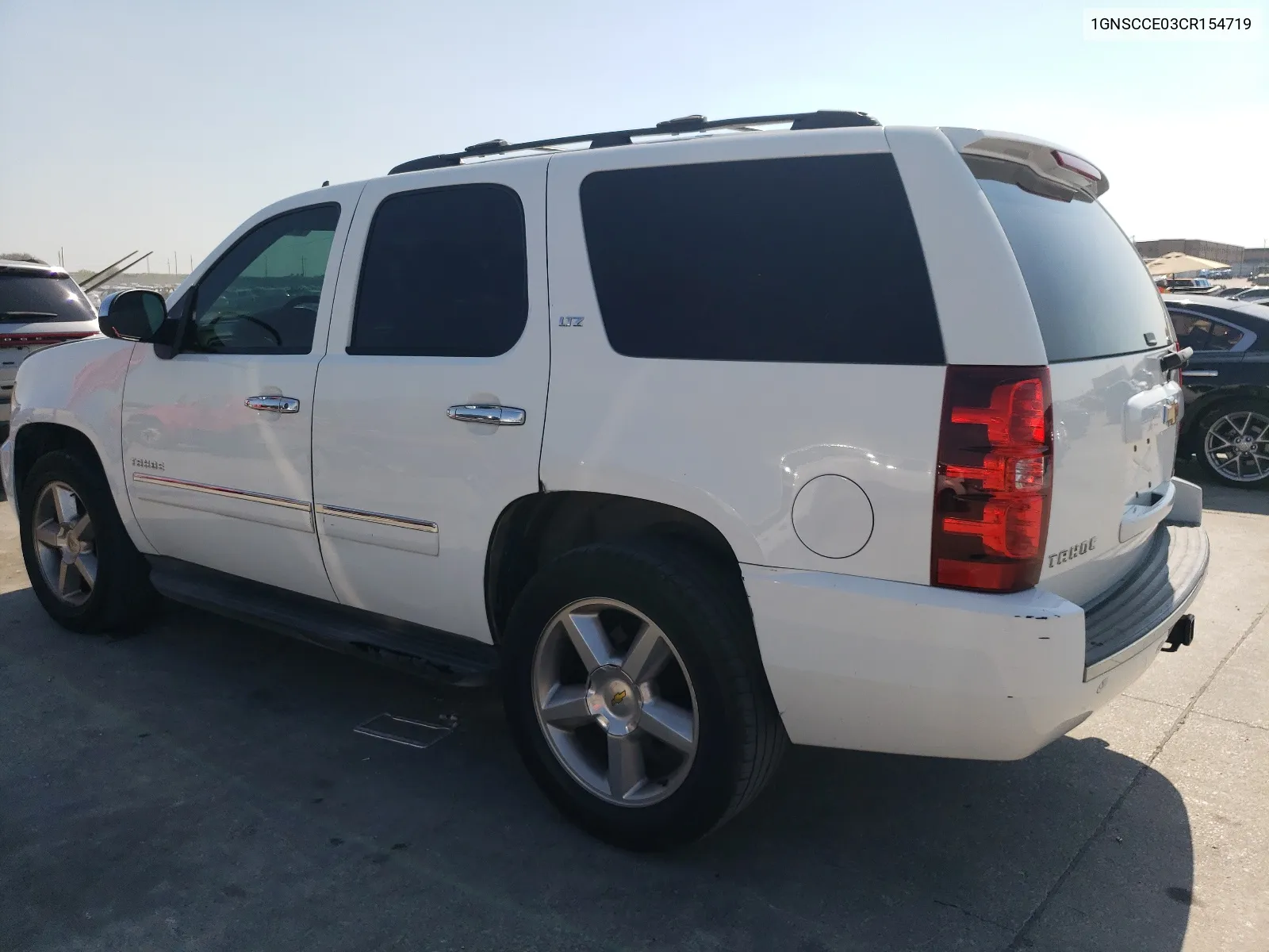 2012 Chevrolet Tahoe C1500 Ltz VIN: 1GNSCCE03CR154719 Lot: 67315084