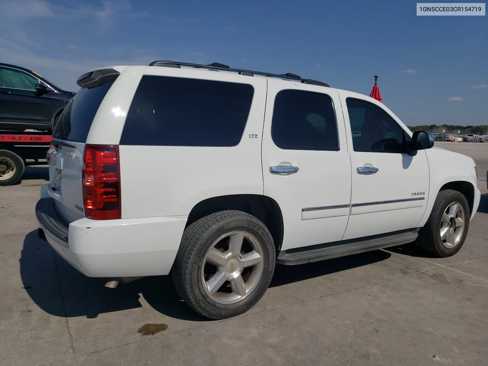 2012 Chevrolet Tahoe C1500 Ltz VIN: 1GNSCCE03CR154719 Lot: 67315084