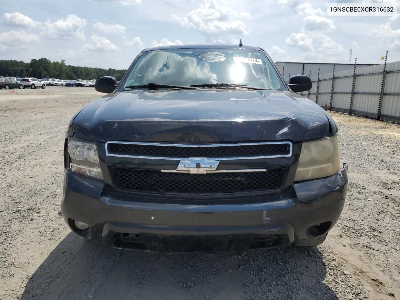 2012 Chevrolet Tahoe C1500 Lt VIN: 1GNSCBE0XCR316632 Lot: 67721774