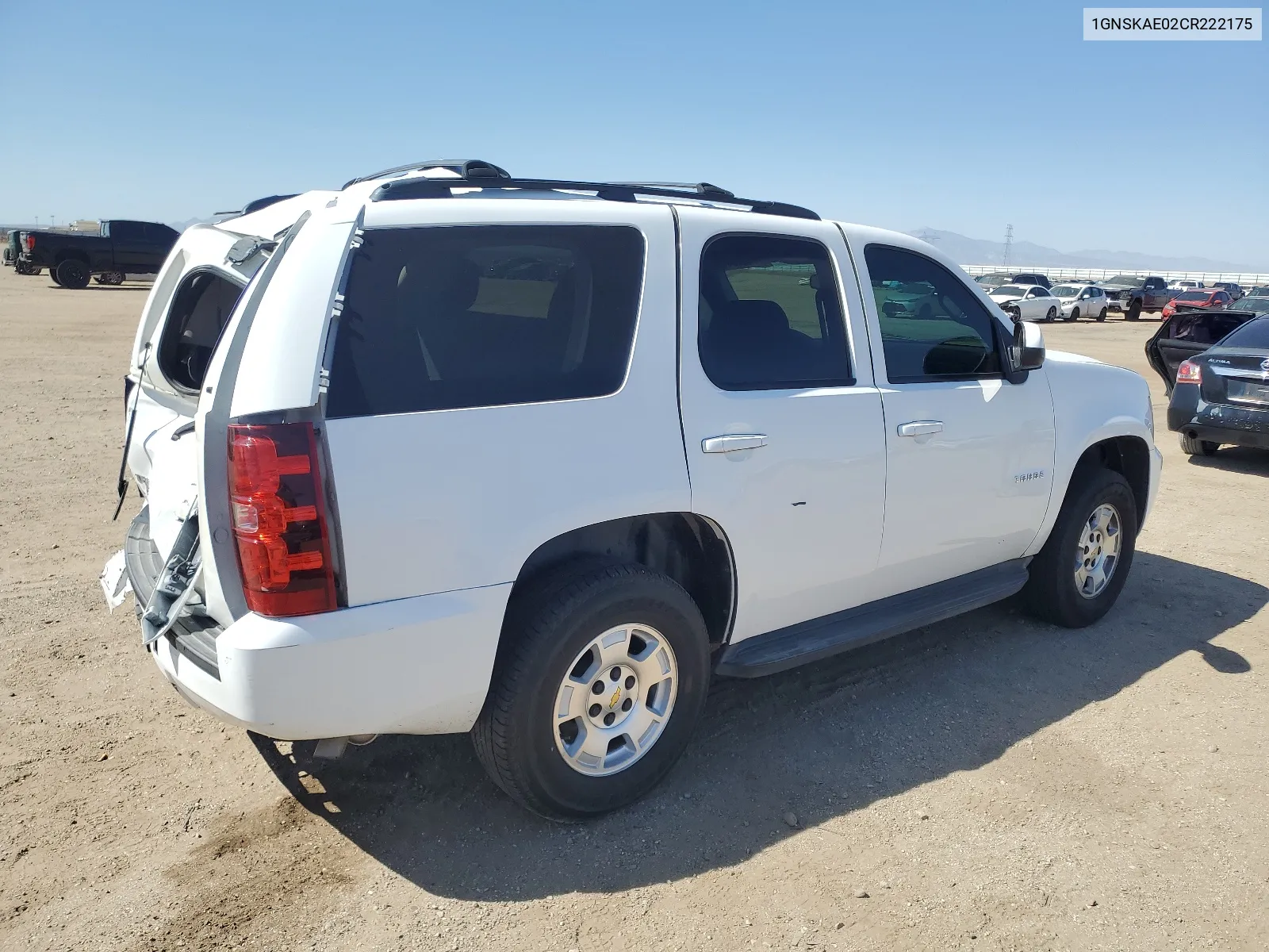 1GNSKAE02CR222175 2012 Chevrolet Tahoe K1500 Ls