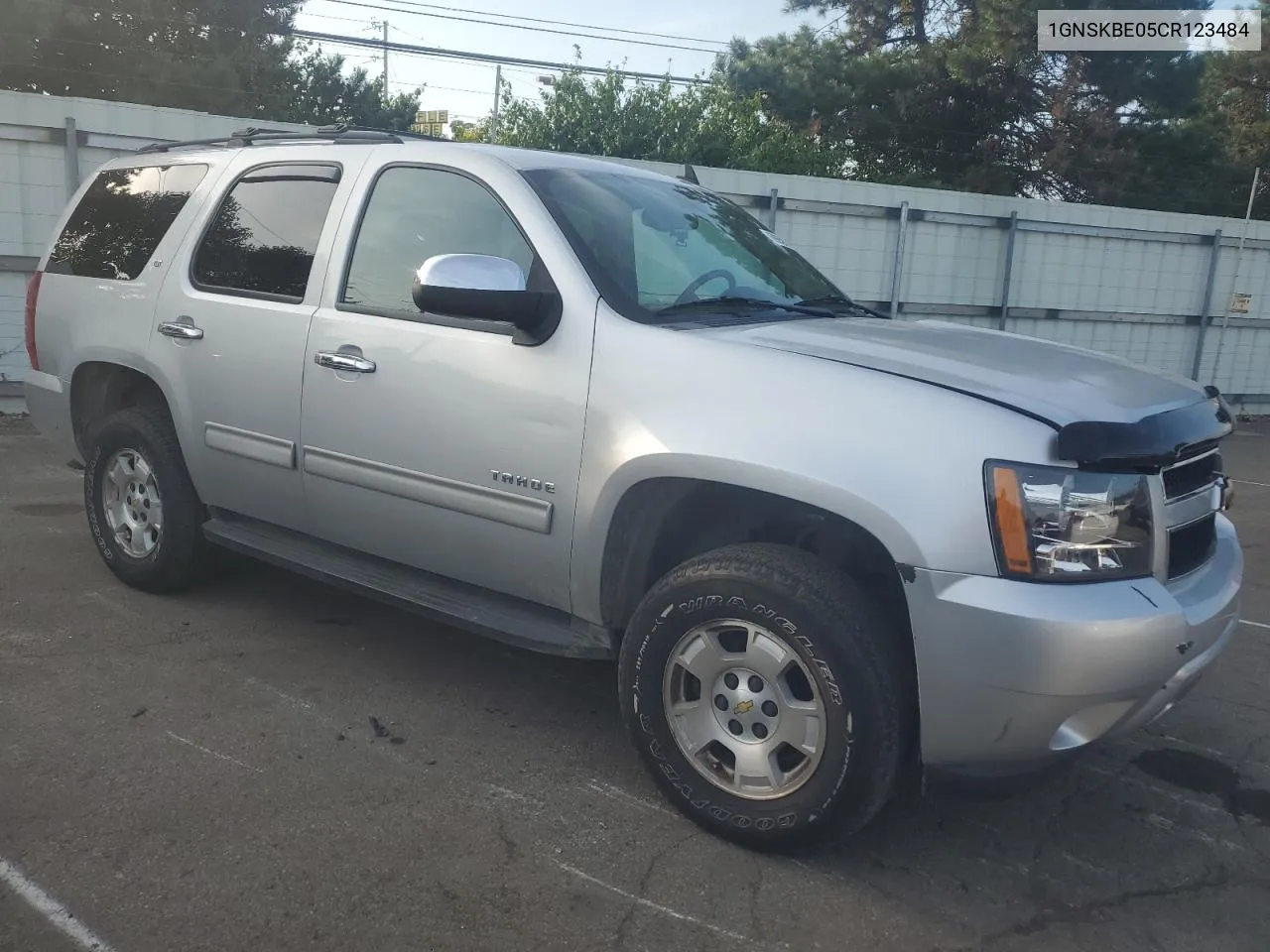 2012 Chevrolet Tahoe K1500 Lt VIN: 1GNSKBE05CR123484 Lot: 69059104