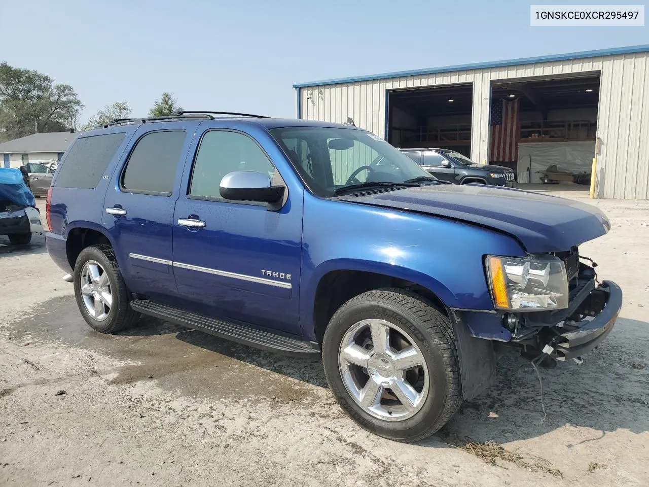 2012 Chevrolet Tahoe K1500 Ltz VIN: 1GNSKCE0XCR295497 Lot: 70508984