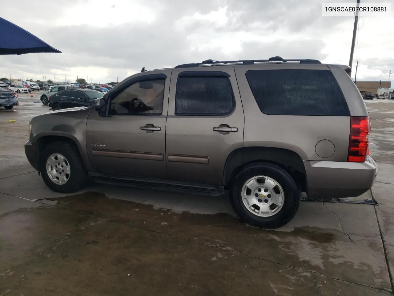 2012 Chevrolet Tahoe C1500 Ls VIN: 1GNSCAE07CR108881 Lot: 71370294