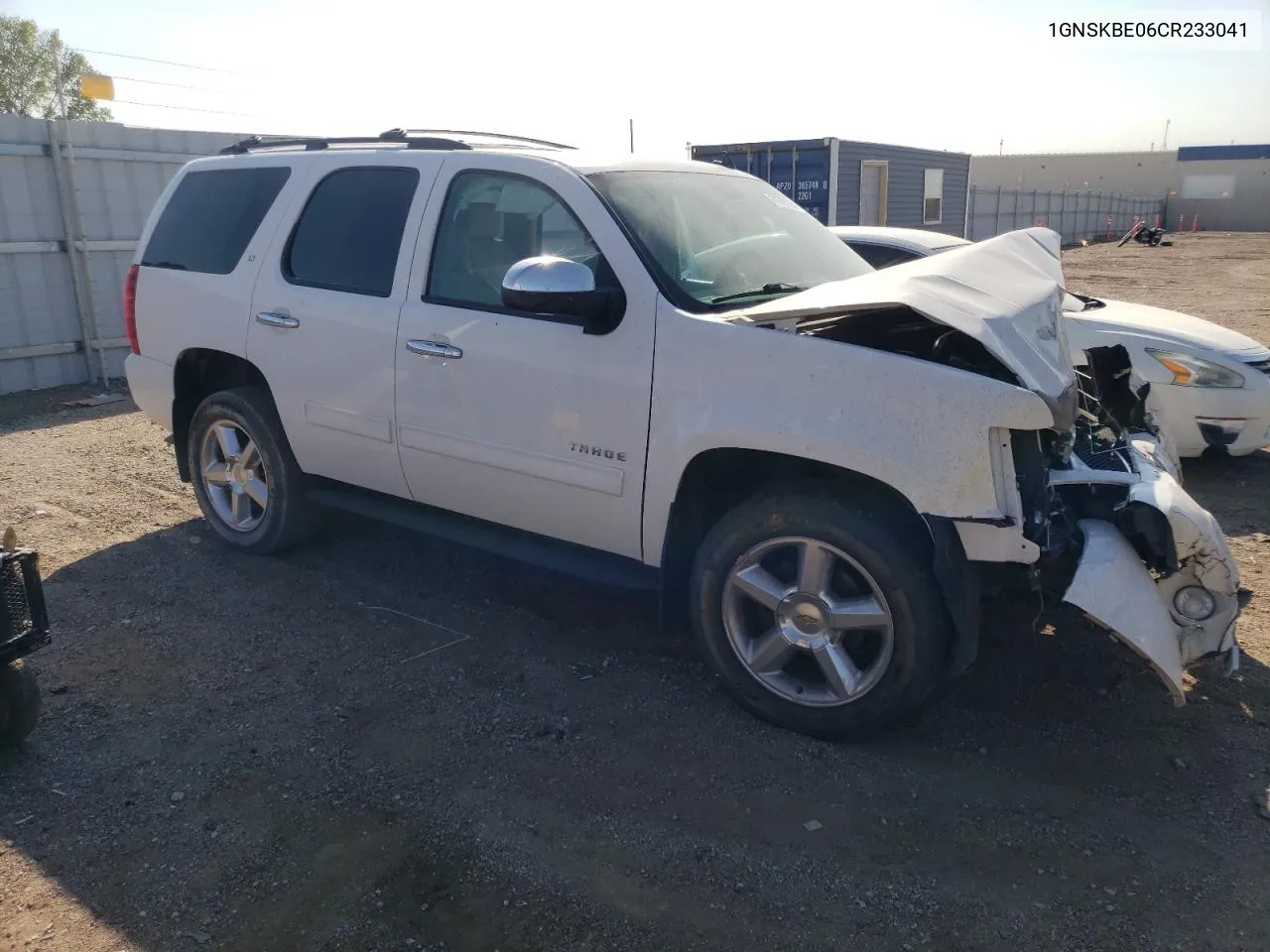 2012 Chevrolet Tahoe K1500 Lt VIN: 1GNSKBE06CR233041 Lot: 71761204