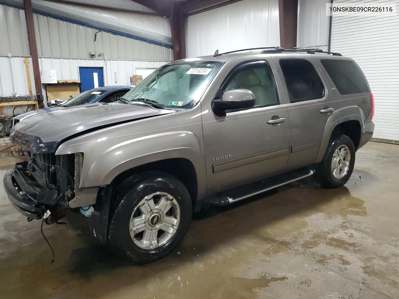 1GNSKBE09CR226116 2012 Chevrolet Tahoe K1500 Lt