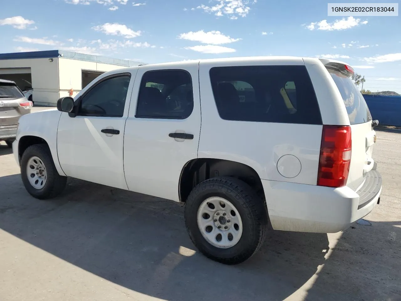 2012 Chevrolet Tahoe Special VIN: 1GNSK2E02CR183044 Lot: 72454234