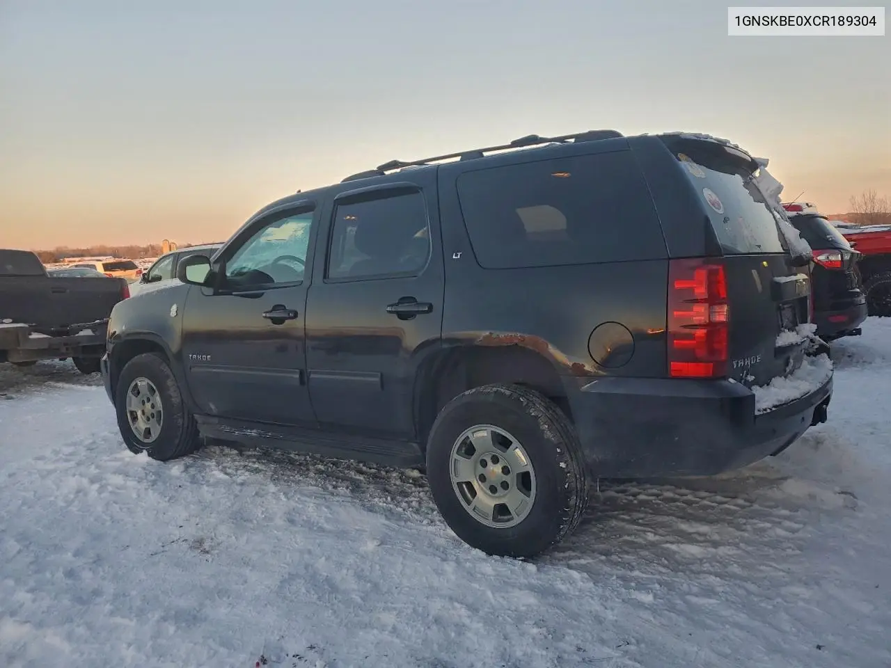 1GNSKBE0XCR189304 2012 Chevrolet Tahoe K1500 Lt