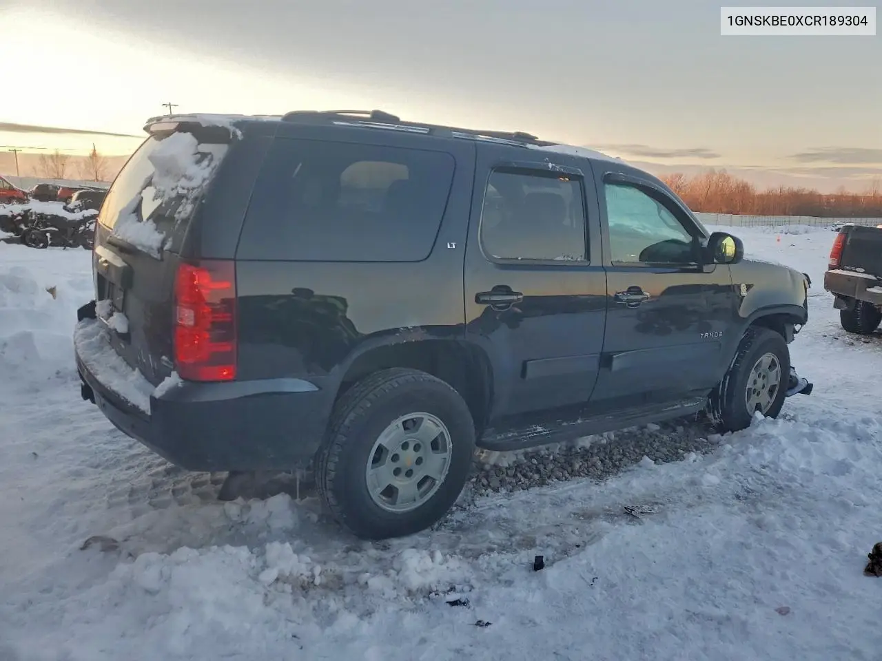1GNSKBE0XCR189304 2012 Chevrolet Tahoe K1500 Lt
