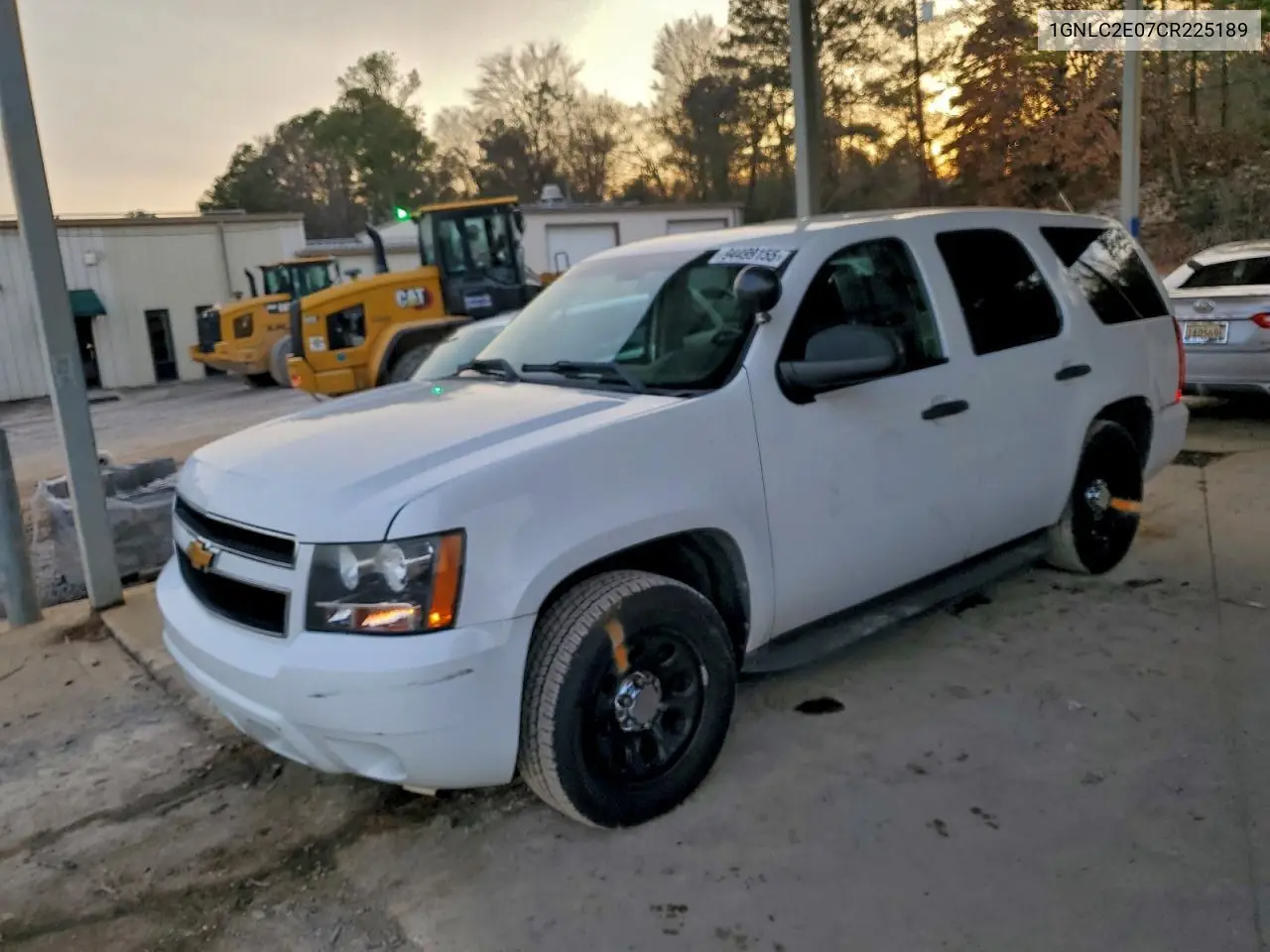 1GNLC2E07CR225189 2012 Chevrolet Tahoe Police