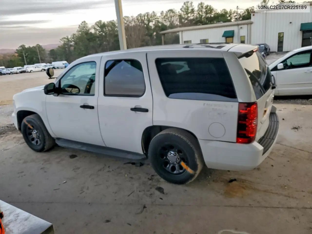 1GNLC2E07CR225189 2012 Chevrolet Tahoe Police