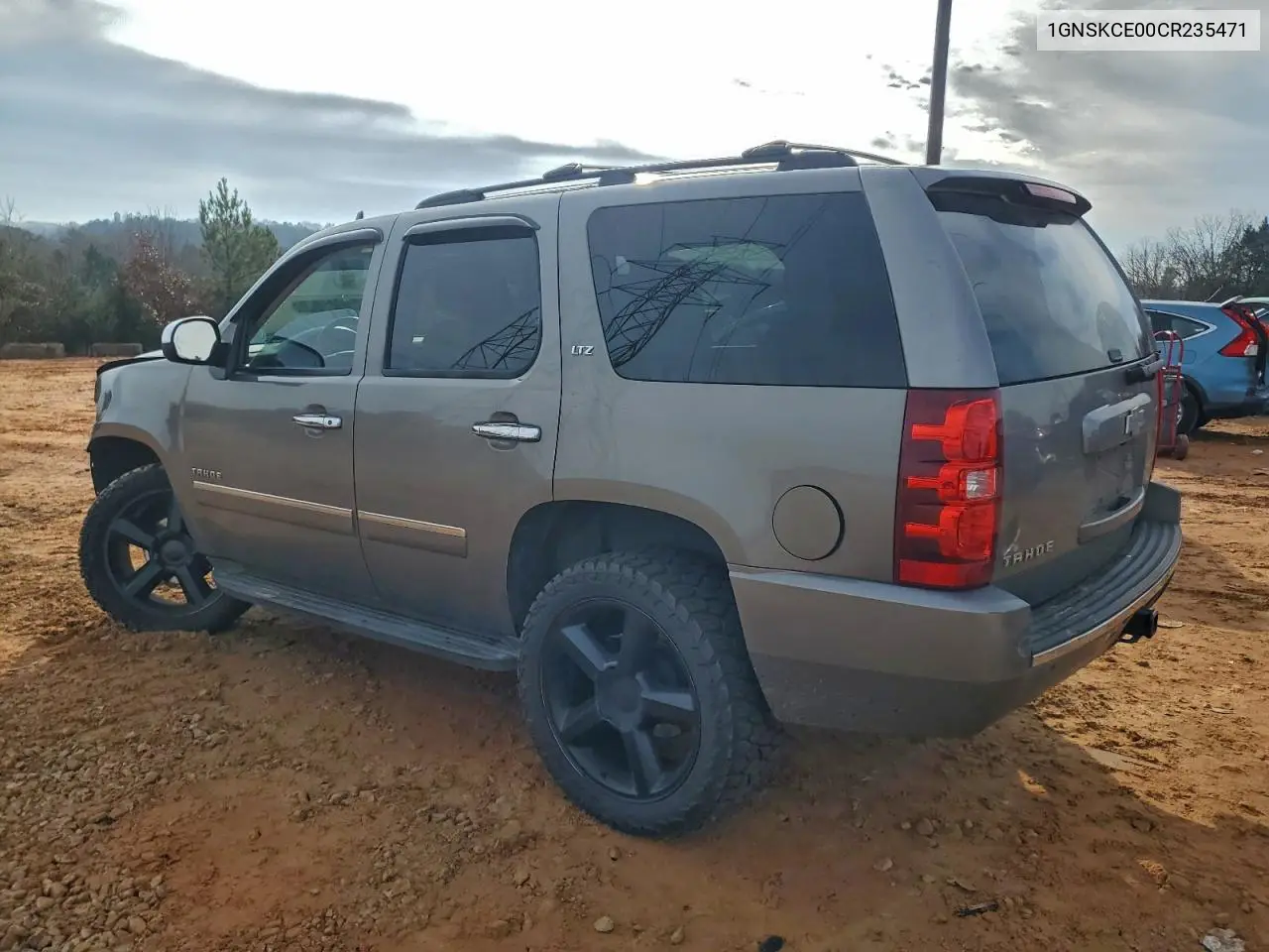 1GNSKCE00CR235471 2012 Chevrolet Tahoe K1500 Ltz