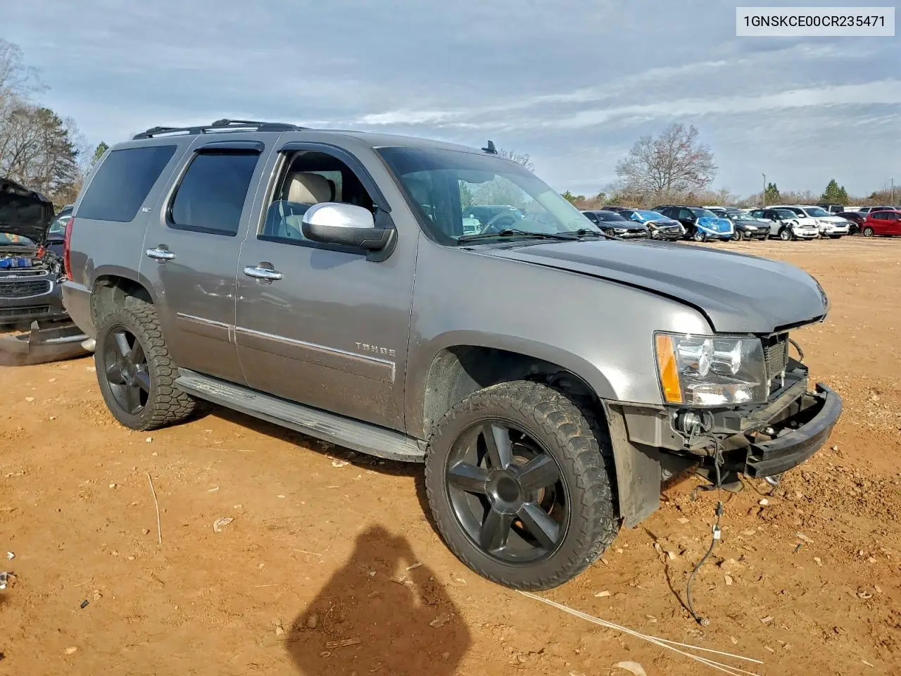 1GNSKCE00CR235471 2012 Chevrolet Tahoe K1500 Ltz