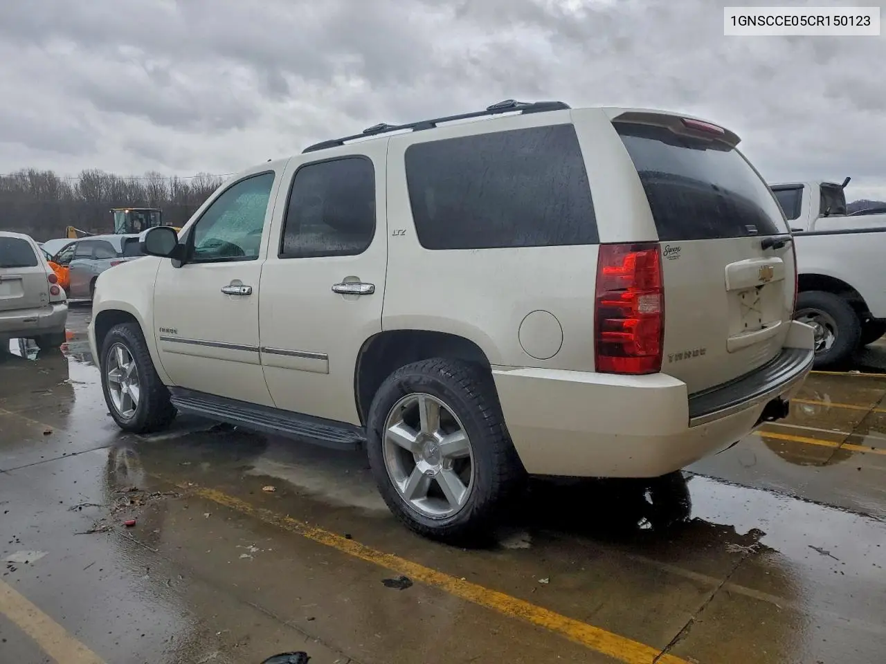 1GNSCCE05CR150123 2012 Chevrolet Tahoe C1500 Ltz