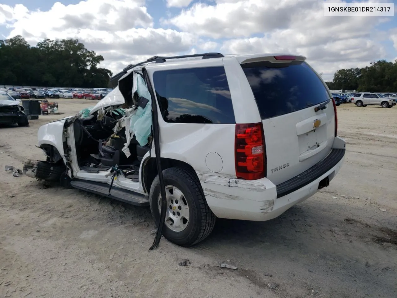 2013 Chevrolet Tahoe K1500 Lt VIN: 1GNSKBE01DR214317 Lot: 37161533