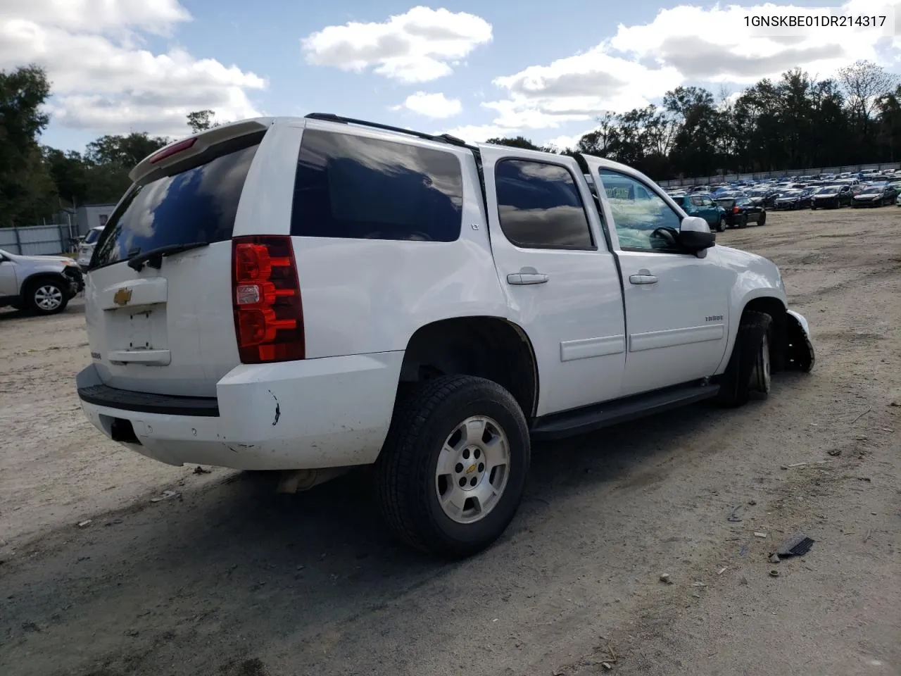 2013 Chevrolet Tahoe K1500 Lt VIN: 1GNSKBE01DR214317 Lot: 37161533