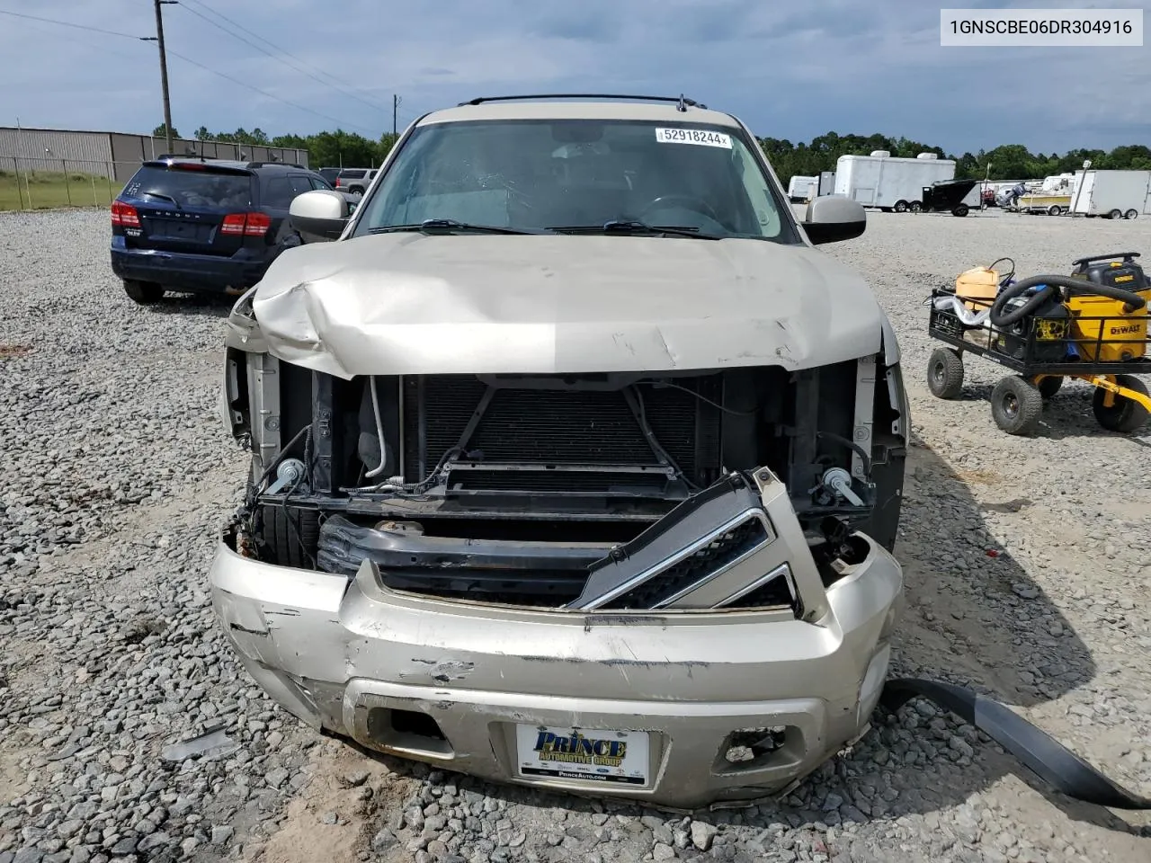 2013 Chevrolet Tahoe C1500 Lt VIN: 1GNSCBE06DR304916 Lot: 52918244