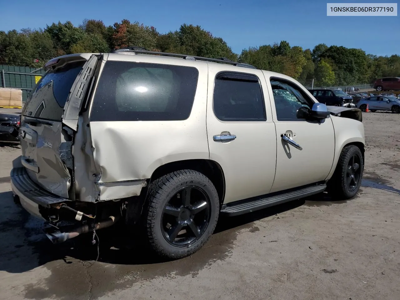 2013 Chevrolet Tahoe K1500 Lt VIN: 1GNSKBE06DR377190 Lot: 54150294